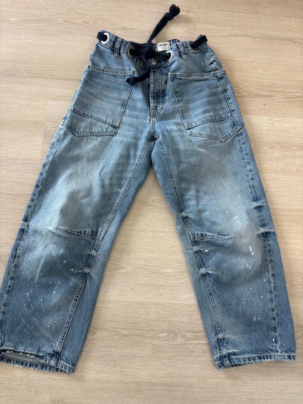 Free People Moxie Barrel Jeans